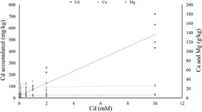 Effect of Cadmium Accumulation on the Performance of Plants and of Herbivores That Cope Differently With Organic Defenses